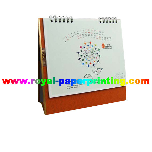Quality customize spiral binding calendar printing for sale