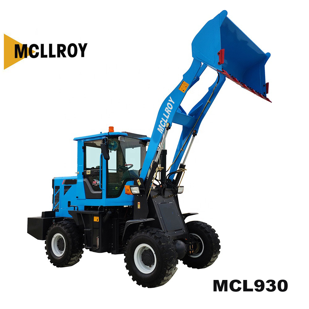 Quality Front End Shovel 1.5 Ton Wheel Loader Articulated Frame for sale