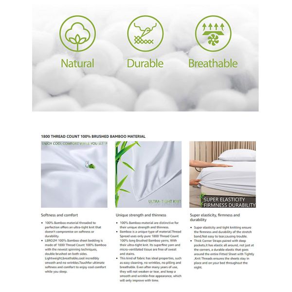 600TC Egyptian Cotton Home Bed Sheet Set with Customized Size Fitted Sheet and Cooling Flat Sheet