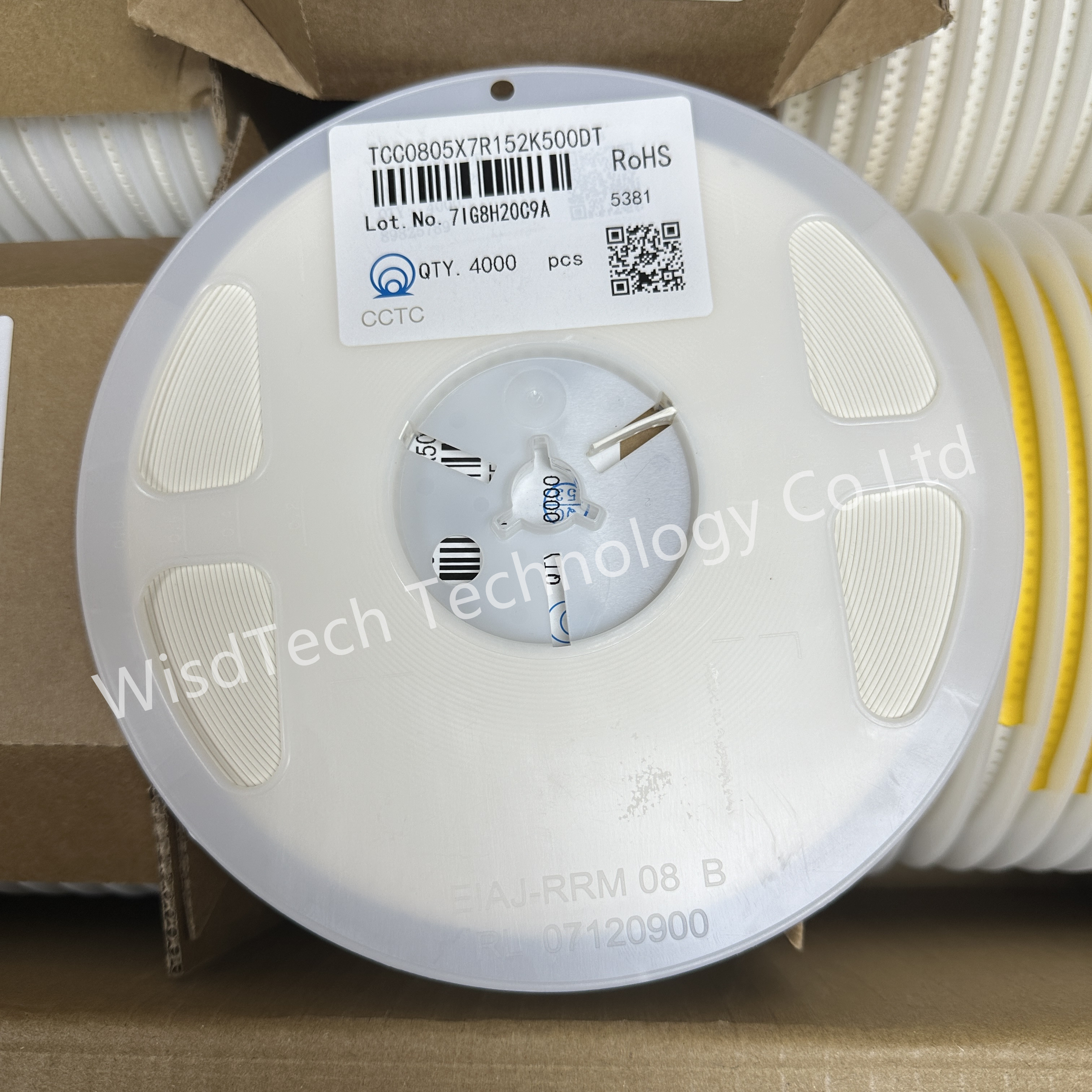 Ceramic Capacitors TCC0805X5R225K250FT Multilayer chip ceramic capacitor CCTC