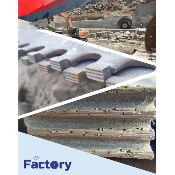 LINSING Diamond Segment for Granite Quarrying Length 22/23/24mm Cutting