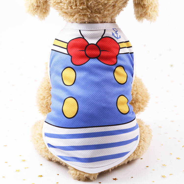 Printing Dog T-Shirt Fashion Cute Patterns Tees Pet Clothes