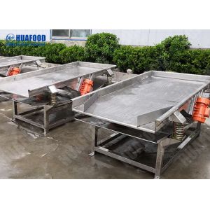 Energy Saving potato Processing Equipment , Vegetable Cleaning Equipment Simple