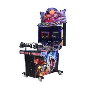 42" LCD Coin Pull Shooting Arcade Machine With Seat
