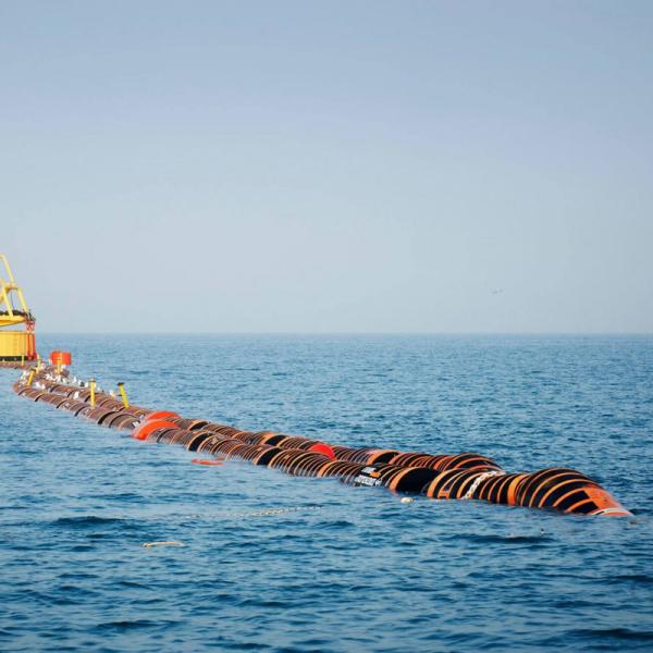 Water Supply Floating Pipeline System For Dredging / Offshore Construction