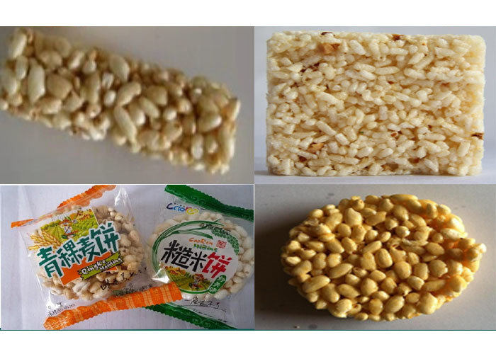 Food grade Puffed Rice  Cereal Bar Making Machine 