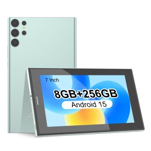 Quality C idea 7 inch Wifi Tablet with Case 8+256GB Storage Quad Core Processor 600x1024 IPS Touchscreen CM524 green for sale
