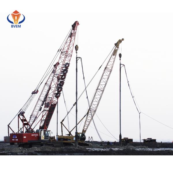 Powerful Vibroflot Equipment Stone Column Soil Improvement With 180KW Electrical