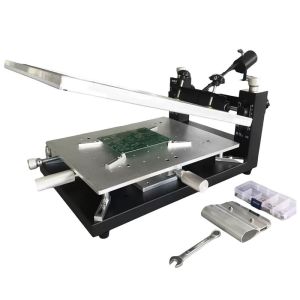 Benchtop Manual SMT Screen Printer for Double-Sided PCB Assembly, 300×400mm
