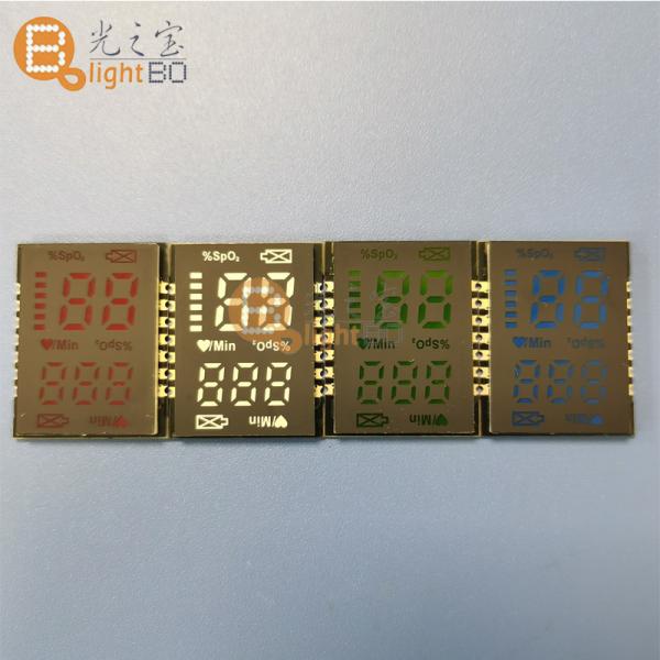 Hot Sale Ultra Thin 2.8mm ONLY Customized Red SMD LED Display For Finger Pulse Oximeters