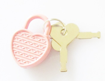 Quality Heart Shaped Small diary Lock for Stationery for sale