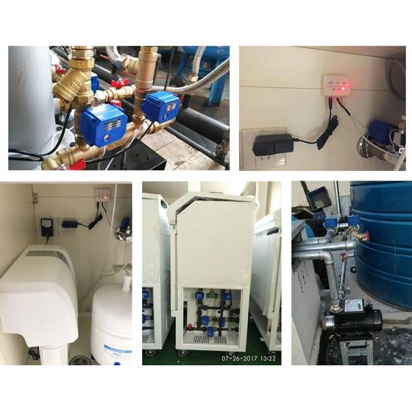 Water Flow Meter Ultrasonic Level Sensor , Smart Rs485 Modbus Waterproof Ultrasonic Sensor