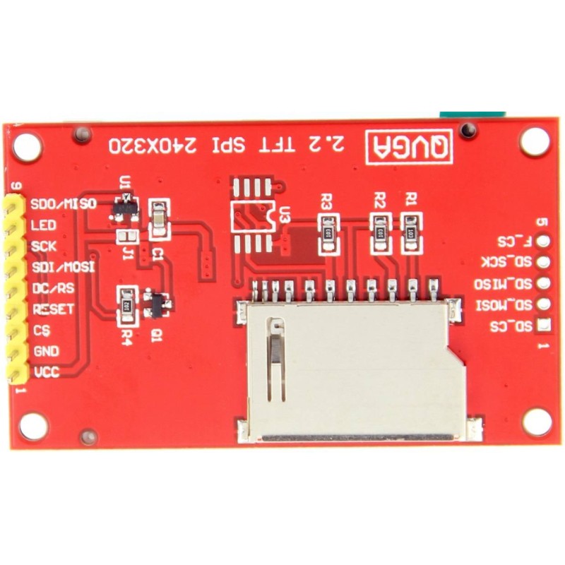 YBN022EGS-Q1 2.2-inch SPI Display LCD Module with 240*320 Resolution and SPI Interface