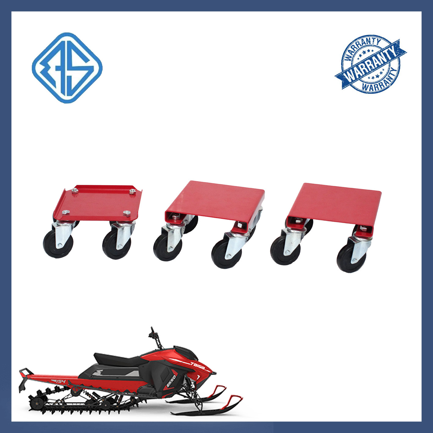 Quality snowmobile dolly for moving appliances magic chef for sale