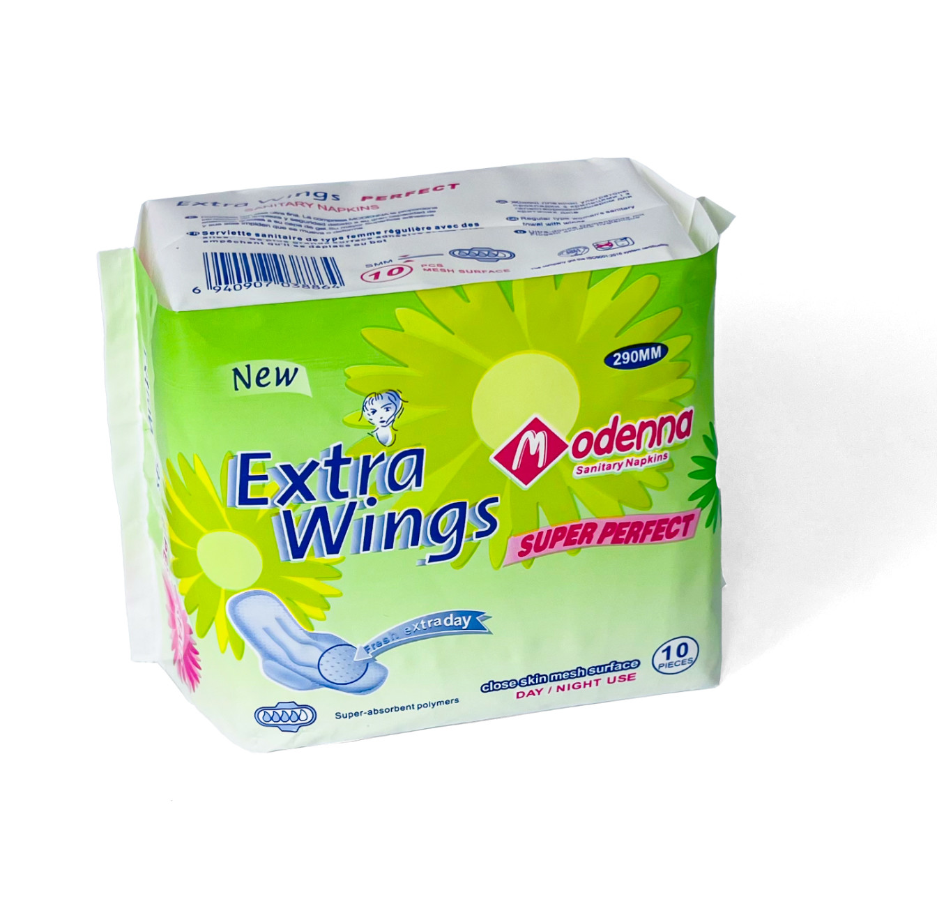 Disposable Feminine Cotton Menstrual Sanitary Pads For Women Negative Ion Napkin