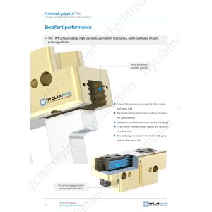 Compact Heavy Load Parallel Gripper With Dust-Tight IP64 Design