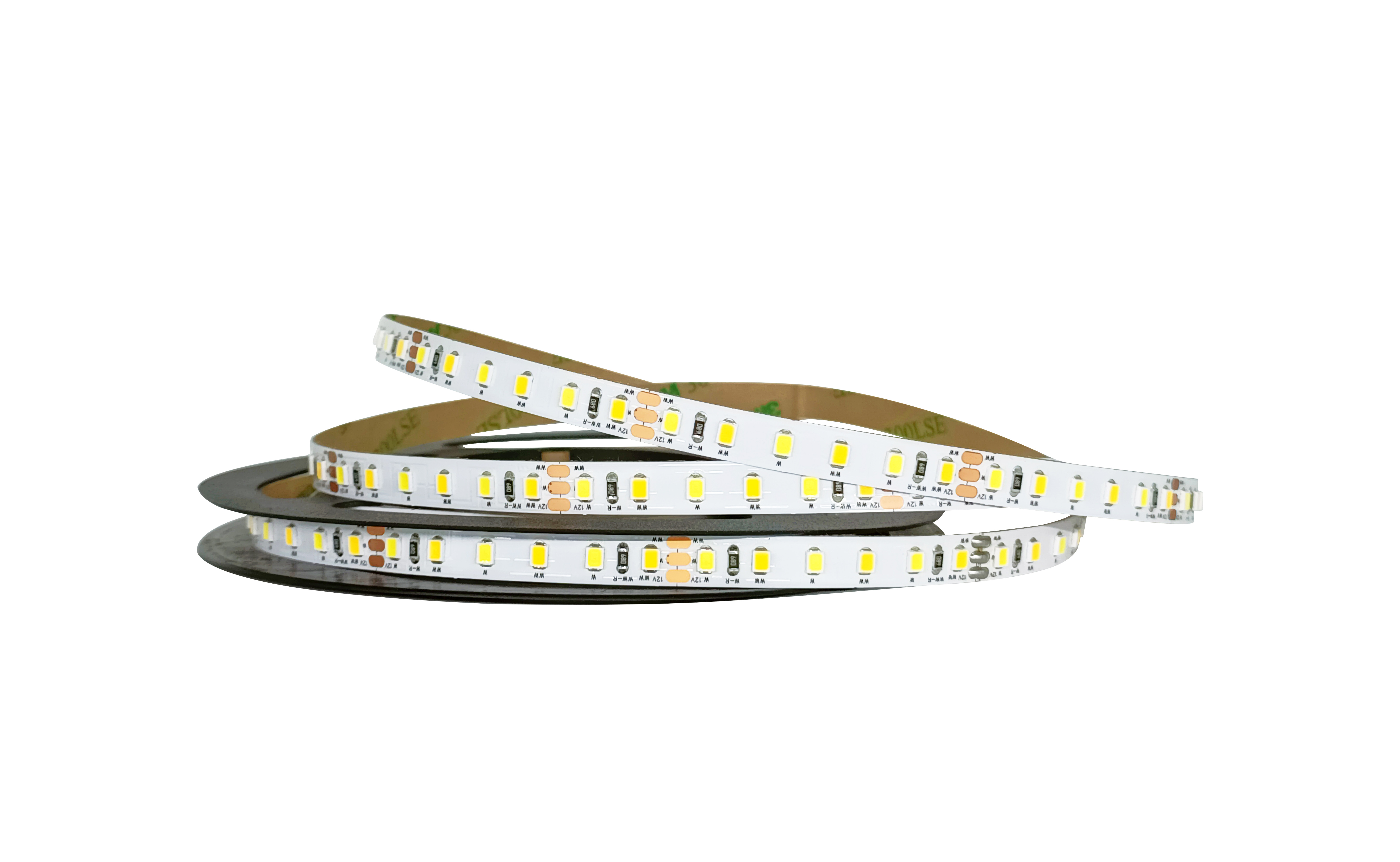 12V 120 Lamp SMD 2835 LED Strip Ultra Narrow Plate Width 5mm Warm White / Cold White Light