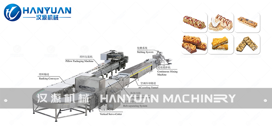 Chocolate Cereal Bar Production Line