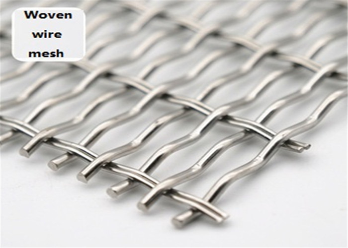 Quality 316 Stainless Steel Sand Sieving Crimped Wire Mesh for sale