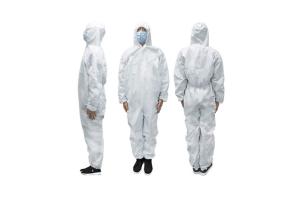 Quality Non Irritating Disposable Protective Suit , Lightweight Disposable Coveralls for sale