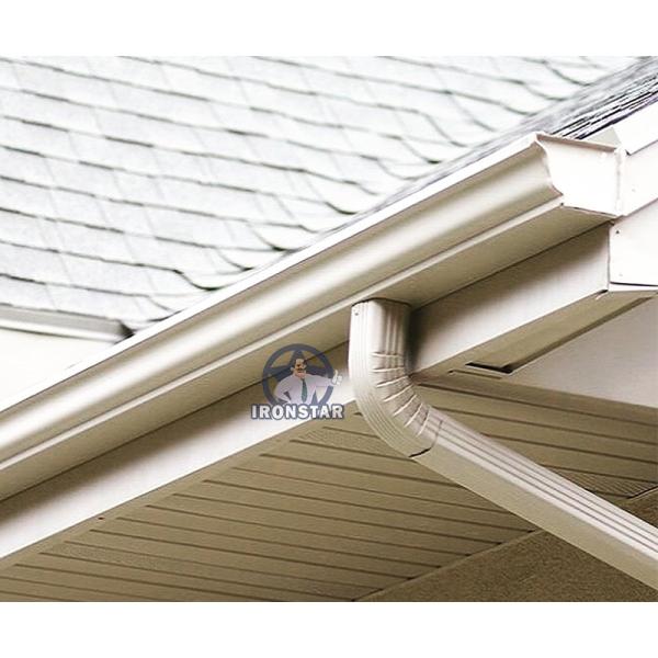 “3 in 1 Automatic Water Downpipe Roll Forming Machine, Square & Round Downspout Making Machine for USA Market, High Efficiency Rain Gutter Down Pipe