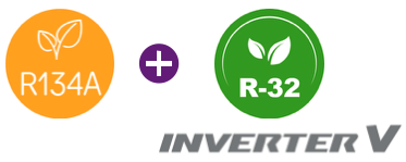 90℃ High- Water Temperature Heat Pump - C1H (R134A+R32)