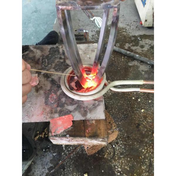 High Frequency Magnetic Induction Brazing Machine Water Cooling For Copper Cube