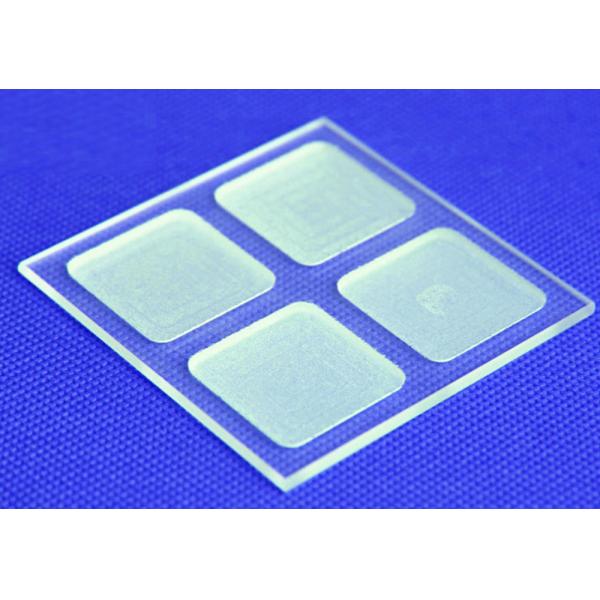 Perforated Slotted Quartz Glass, Quartz Plate Shaped Channel Frame