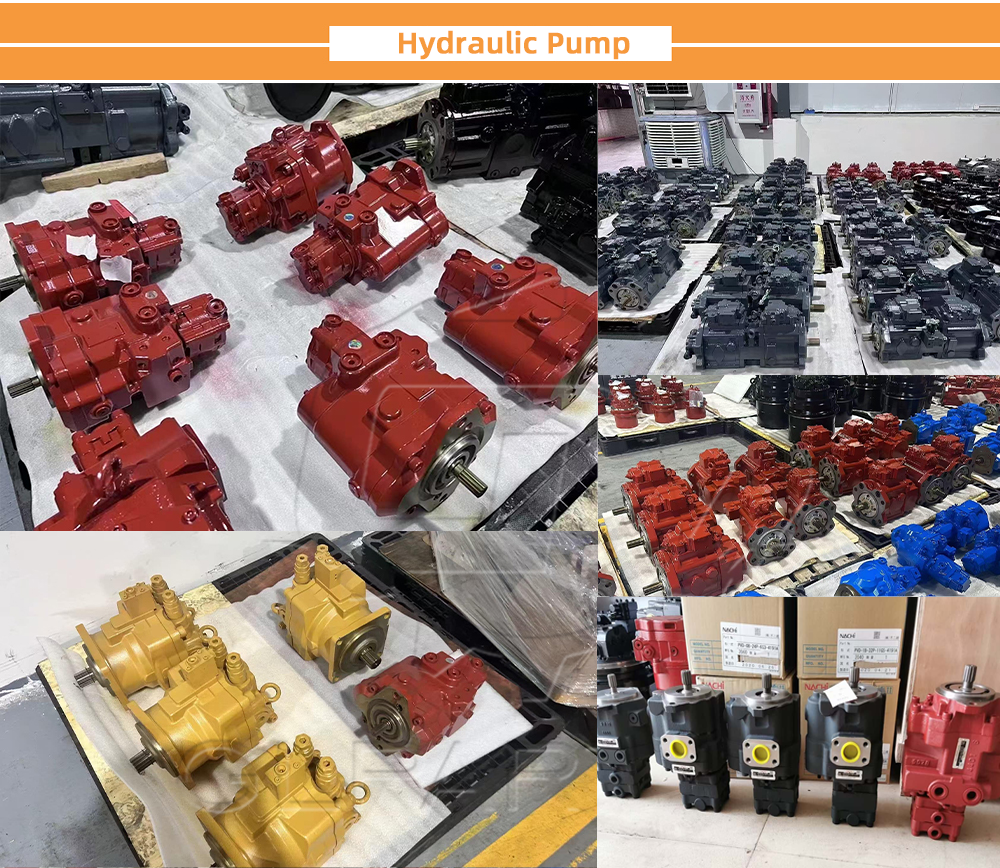 PVK-2B-505 Hydraulic Pump for ZX55 EX55 ZX60 YC55 ZX40U EC55 LG60 Mini Excavator Piston Pump