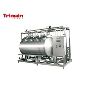 Quality Small Dairy Processing Equipment Milk Processing CIP Cleaning System for sale