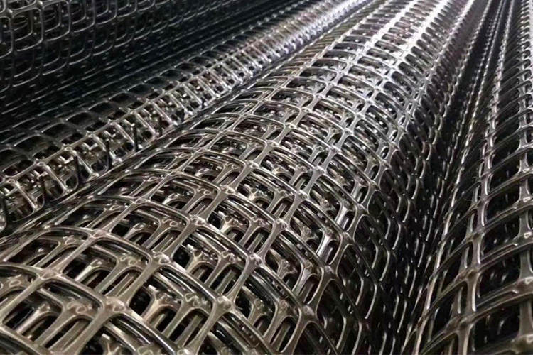 Quality High Tensile Strength Pp Biaxial Plastic Geogrid Mesh for sale