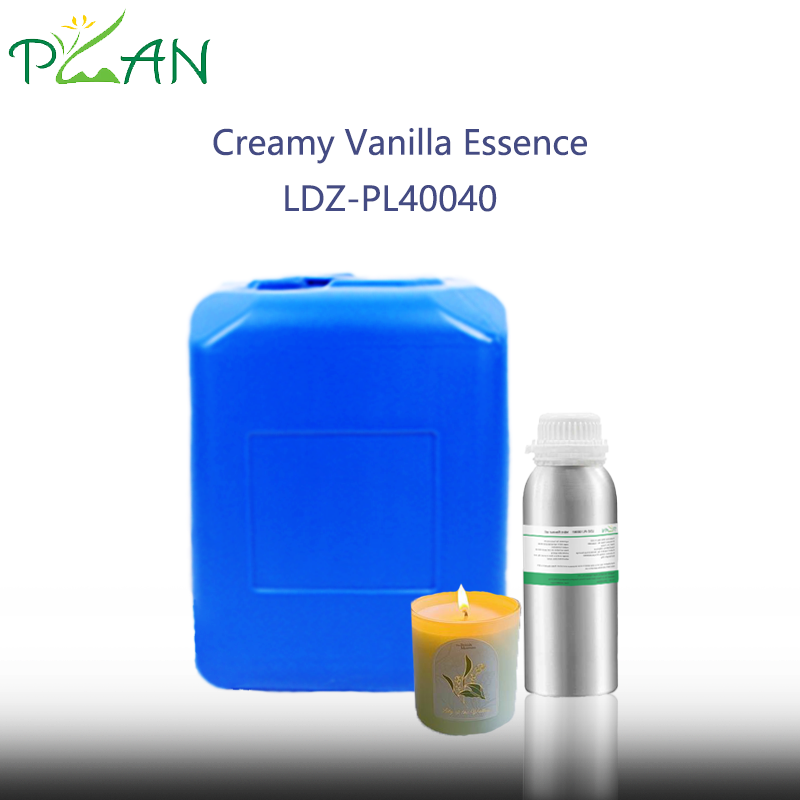 Quality Creamy Vanilla Candle Fragrance Oil for Soy Wax Candles for sale