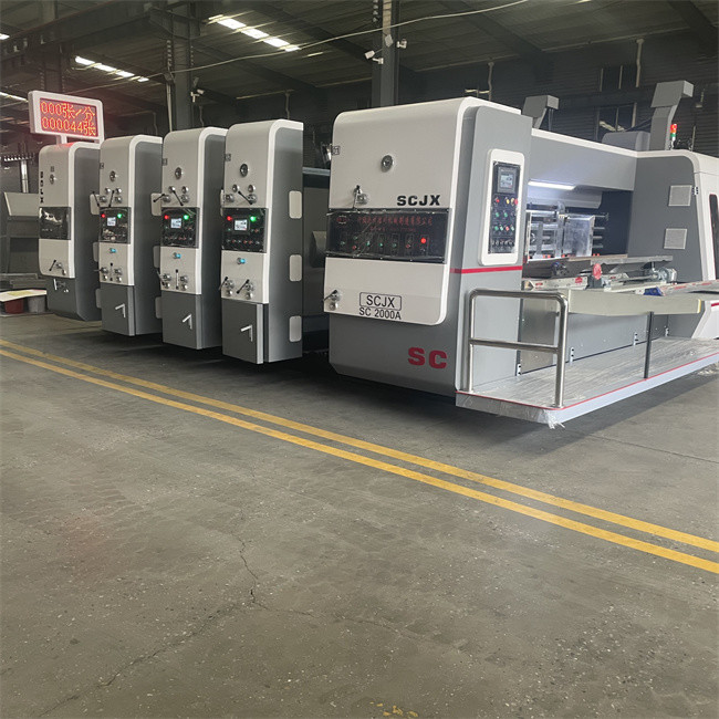 Flexo Printing Slotting Die Cutting Machine For Carton Box