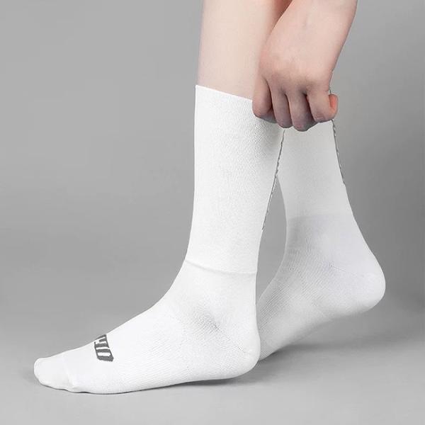 Colourful Cycling Socks Custom Reflective Mountain Bike Compression Socks