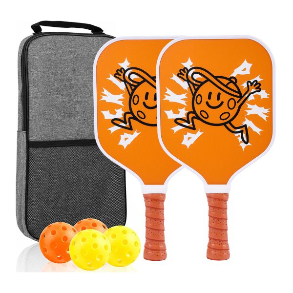 Children'S Pickleball Racket Fiberglass Parent-Child Pickleball For Beginner for Children Toy gift