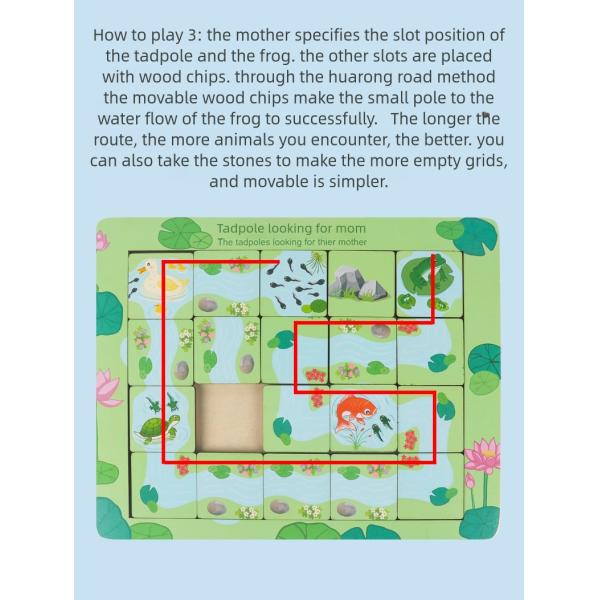 Puzzle Toys Finding Routes Kids Board Game Custom 3d Puzzle Board Wooden Toys Children Thinking Logic Training Toy