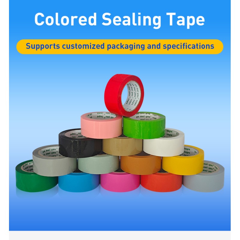 BOPP Assorted Colored Tape Industrial Shipping Tape For Inventory Classification