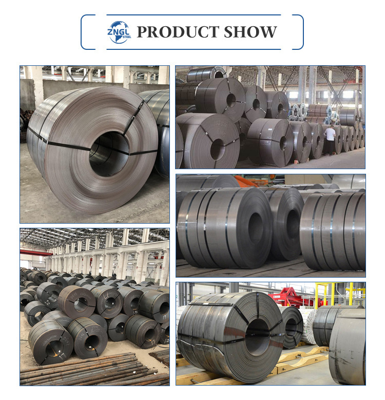 Hot Rolled 4FT Width Mild Steel 0.8*245 Low Carbon Steel Strip Coil