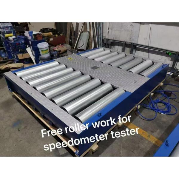 free roller 8 rollers work for brake tester speedometer dual plates side slip vehicle inspection equipments to Cambodia