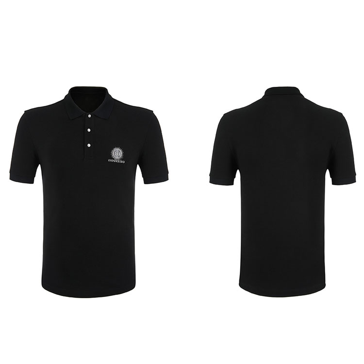 Custom Color Luxury Golf Polo Shirts For Men 100% Cotton Polo T-Shirt with Logo Pattern