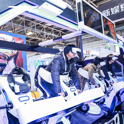 Comfortable 4 Seat VR Fantasy Space Ride Virtual Reality Space Ride Simulator