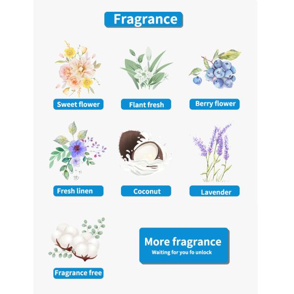 Eco-Friendly Composition Laundry Detergent Sheets for Washing Clothes