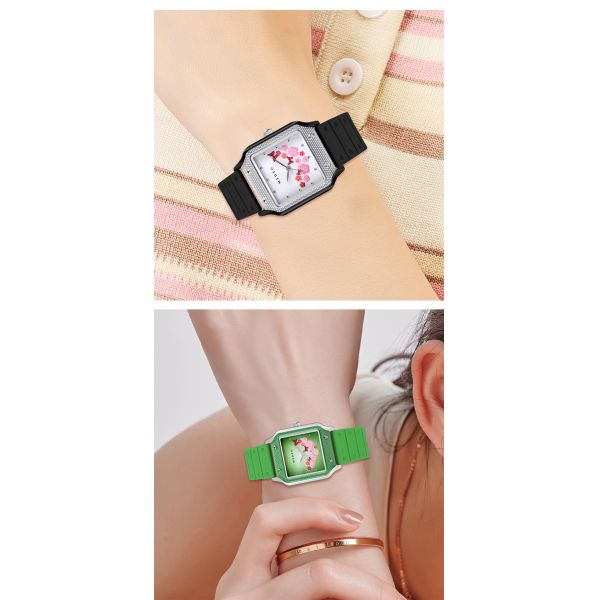 Spectrum Chrono: Vibrant Multi-Color Quartz Watch Series