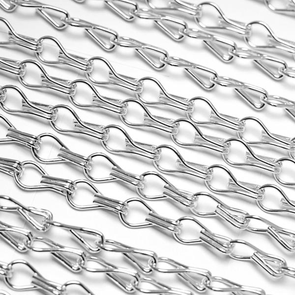 2.0mm Silver Doorway Fly And Insect Curtain Screen Customized Available