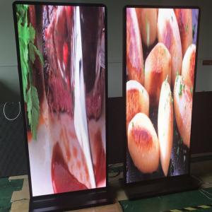 Quality Banner Stand Custom Led Panels Poster Screen , Digital Led Display Board Durable for sale