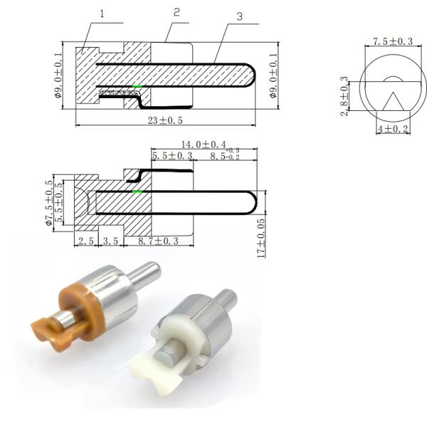 Customized RCA Plugs Audio Plugs Video Plugs AV Male For AV Cables