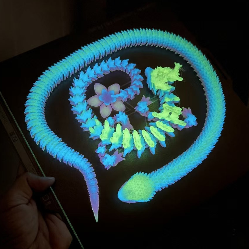 1000g PLA Filament 1.75mm 3D Printinf Filament Glow Rainbow Filament PLA+ for Customized Request