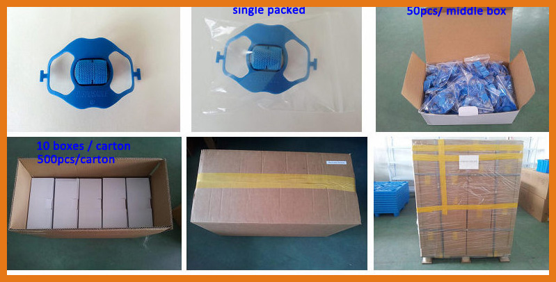 endoscopic disposable bite block of channel block