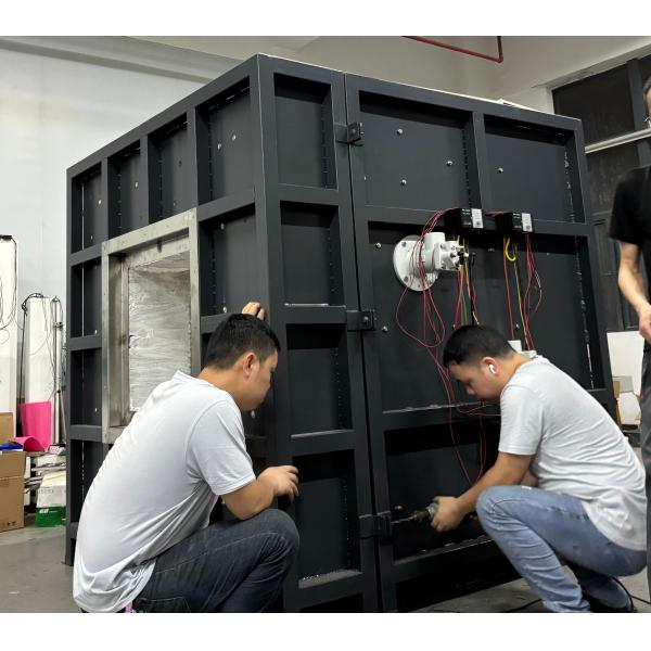 ISO834-1、EN1363-1 Fireproof Coatings For Steel Structures Fire Testing Equipment