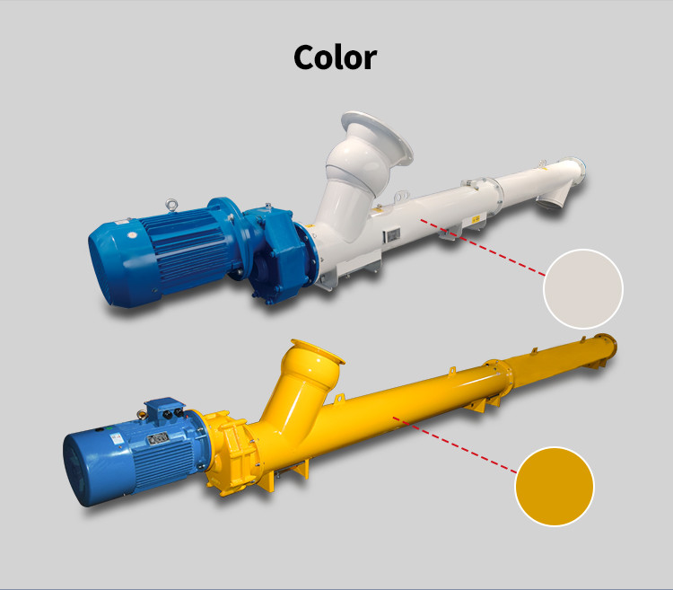 Cement Sand Screw Conveyor System For Concrete Mixing Plant
